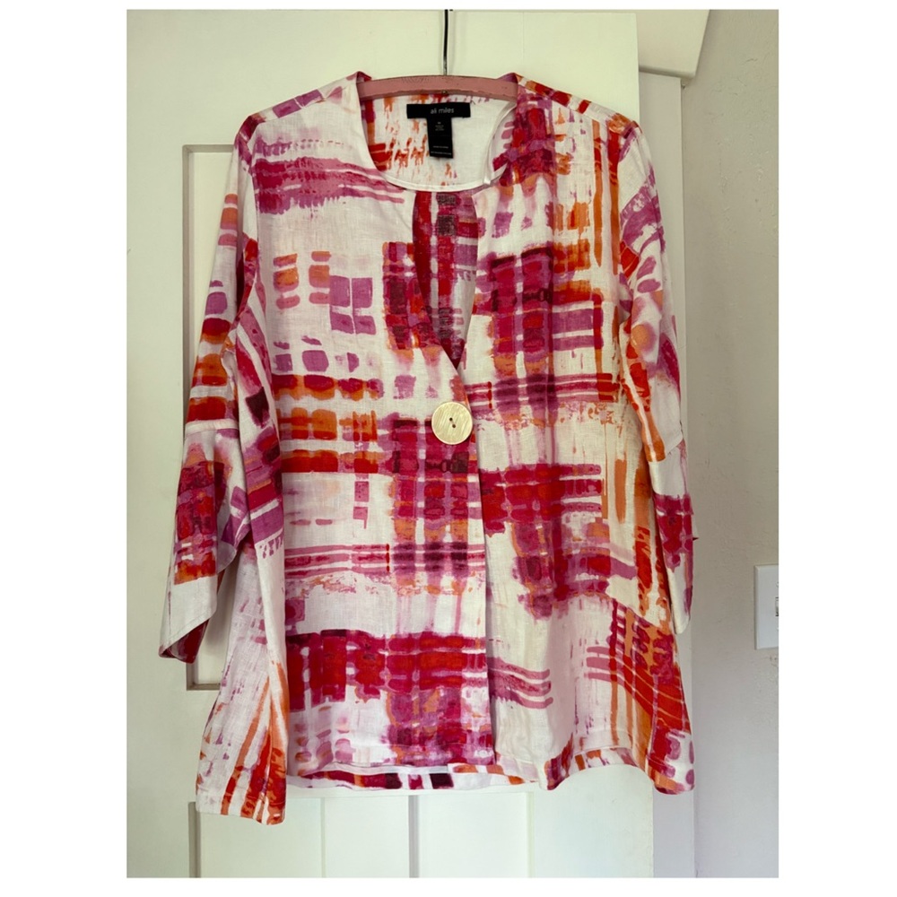 Colorful Abstract Women's Top